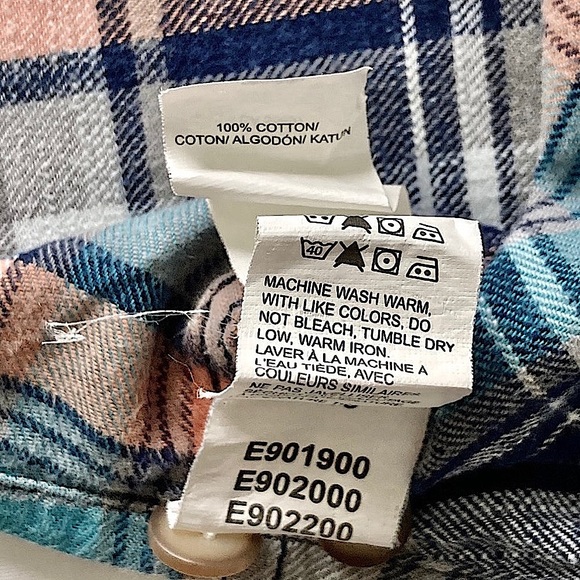 LIKE NEW Lucky Brand Western Flannel - Picture 7 of 7